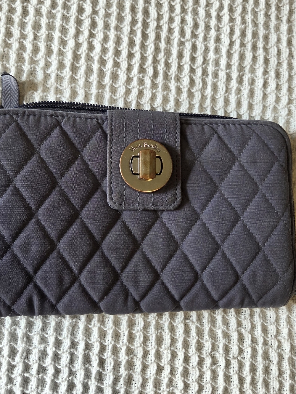 Vera Bradley Wallet In Grey